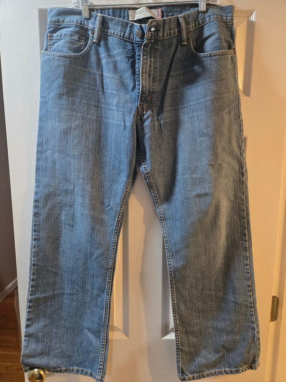 Levi's 527 Bootcut Jeans 36x30 Blue Denim